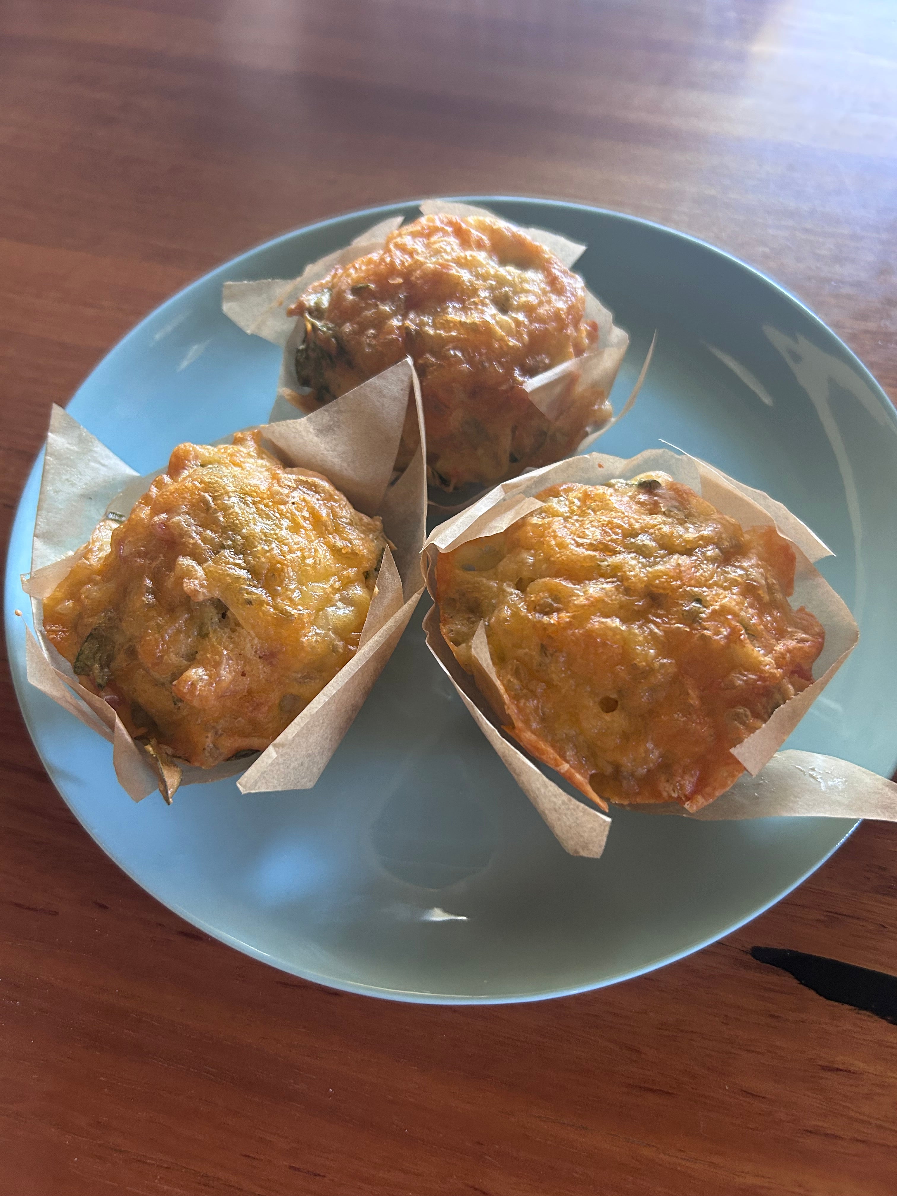 High Protein Savory Muffins - 6 Muffins