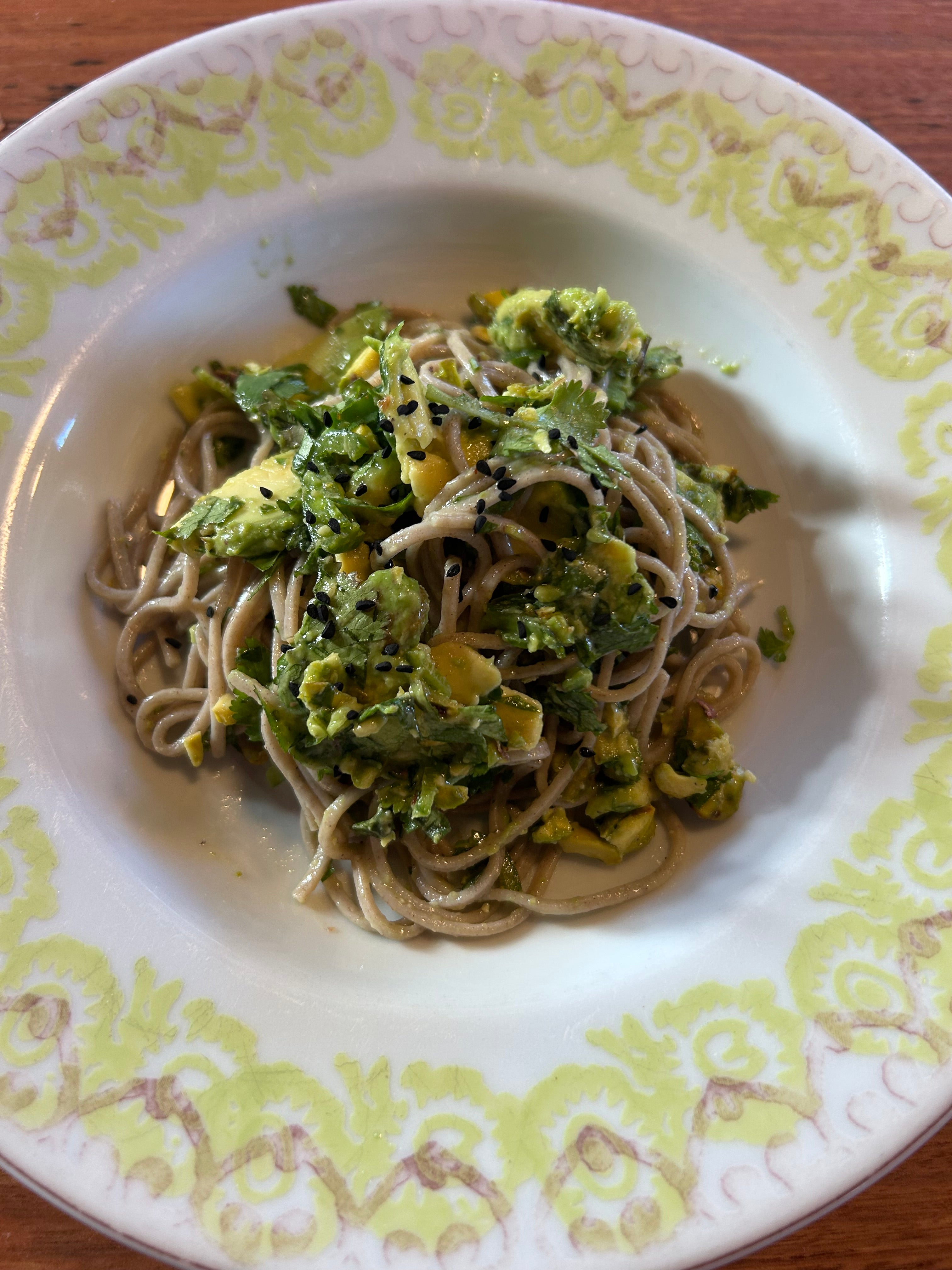 Soba Noodle Salad - Vegan - Serves 2