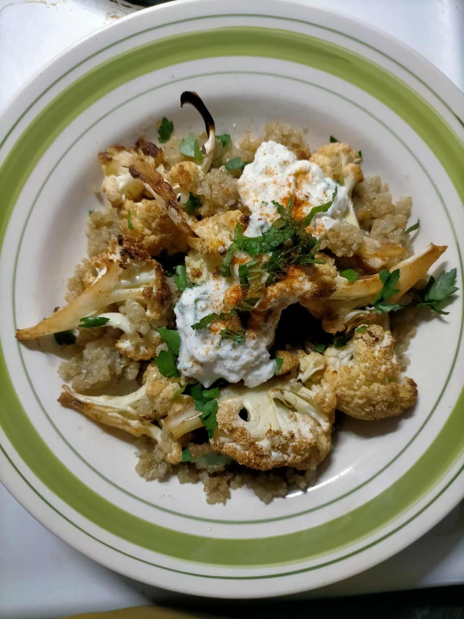 Roasted Cauliflower & Quinoa Salad