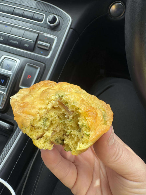 High Protein savoury Muffins - 6 Muffins