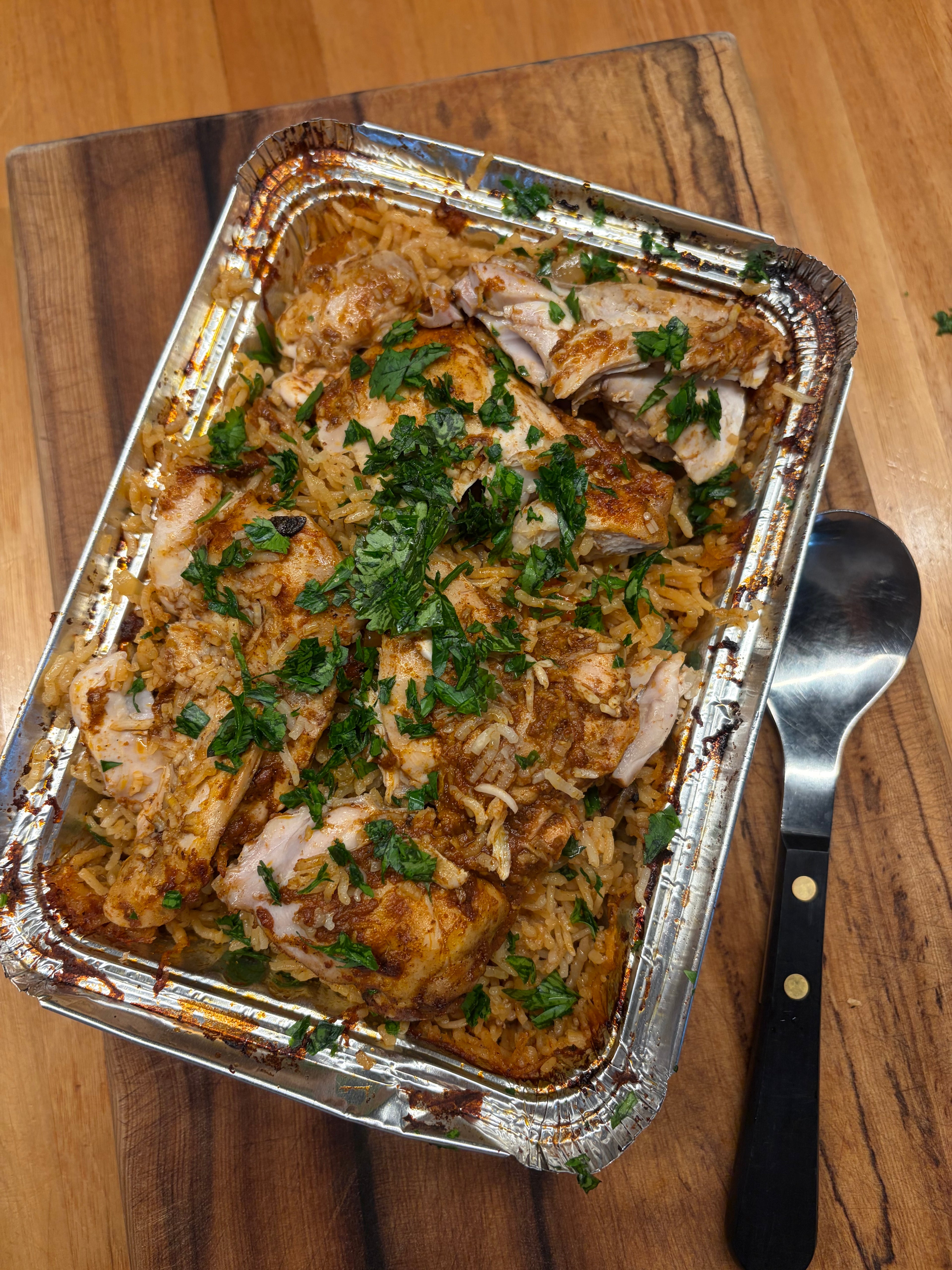 Iraqi T'beet & Green Leaf Side Salad - Serves 2 and is perfect for lunch the next day. Gluten Free.