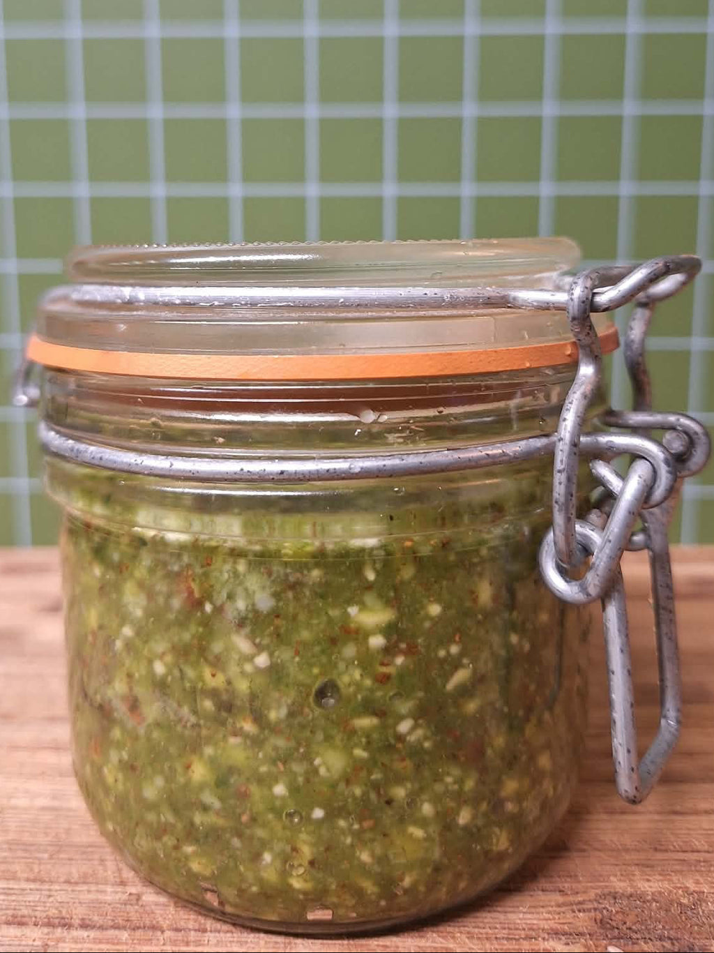 Home Grown Basil & Almond Pesto - 100g