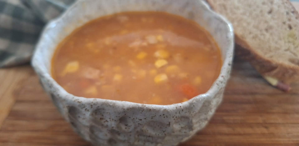 Potato, Corn & Bacon, (Gameze) Soup - 600g - Serves 2