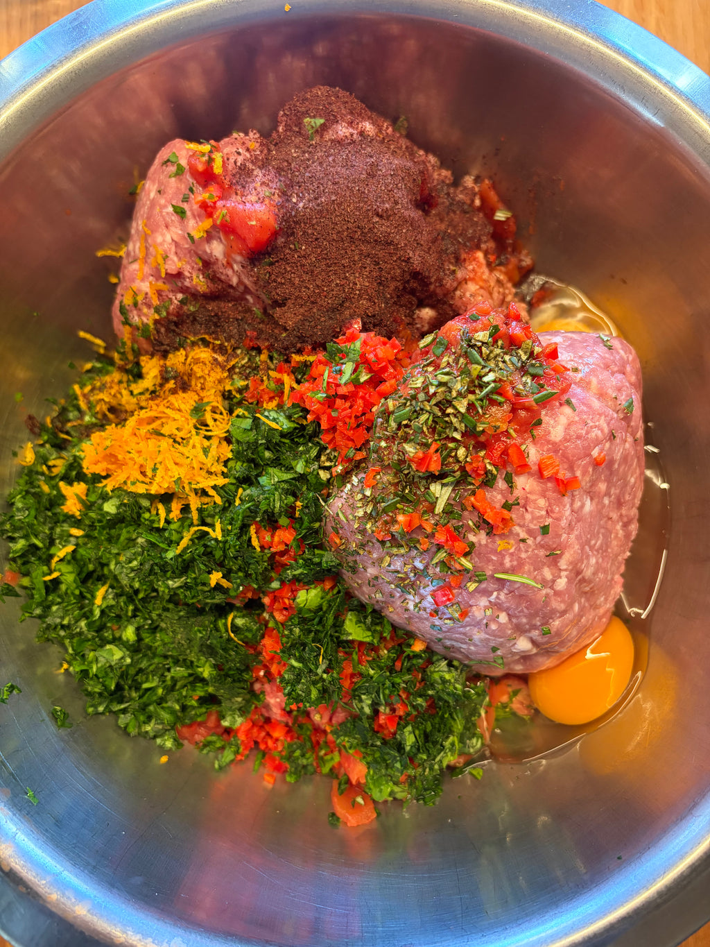 Pork & Beef Meatballs In A Rich Tomato Sauce