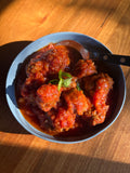 Pork & Beef Meatballs In A Rich Tomato Sauce