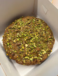 Lime, Pistachio & Olive Oil Cake - Per Slice