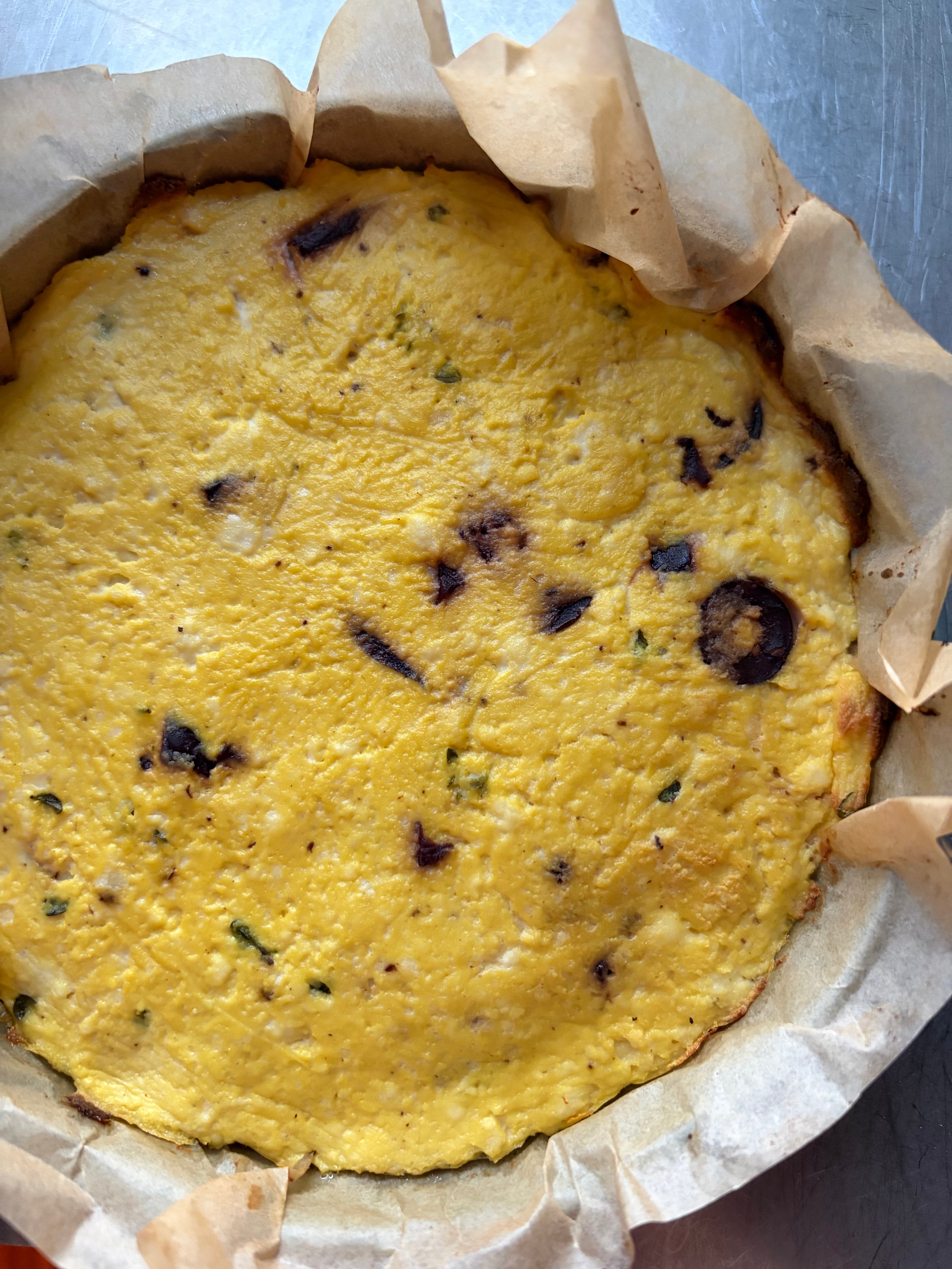 Ready to Bake Ricotta With Oilves, Thyme & Tomato Salsa -  Generously Serves 2