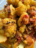 Cauliflower Curry -  Serves 4 As A Side -  (Fresh, Not Frozen)