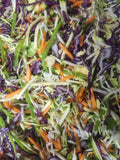 Fancy 🌈 slaw.